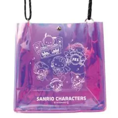 新品　サンリオキャラクター PVCショルダーバッグ ピンク