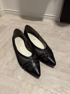 【美品】Odette e Odile メッシュフラットシューズ 21.5cm