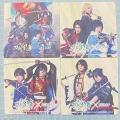 舞台 刀剣乱舞 心伝 ミステリーサーカス SCRAP コースター コンプセット