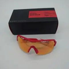【匿名即日発送 未使用】Scott SPUR サングラス レッドホワイト