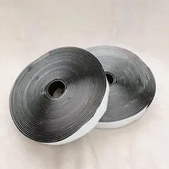 マジックテープ 面ファスナー 幅2.5cm 長さ10ｍ 両面テープ付 DIY