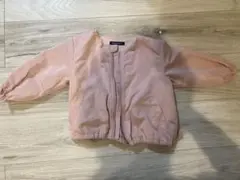 ムージョンジョン　アウター　春　秋　ピンク　90cm