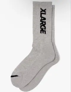 新品、未使用 XLARGE グレー　1足