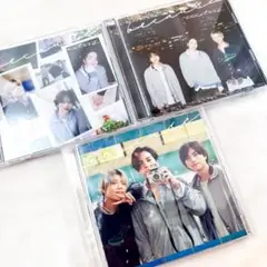 timelesz　because　[初回限定盤A・B・通常(初回)] 3点セット