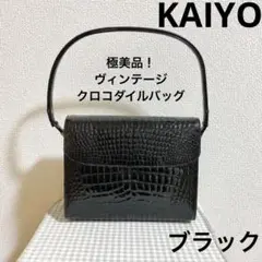 【匿名配送】genuine crocodile skin kaiyo クロコ鞄