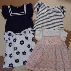 西松屋　80cm　半袖　Tシャツ　4点セット　まとめ売り