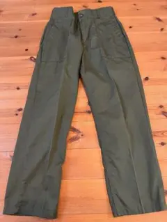 80s アメリカ軍 実物 OG507 baker pants 28×27