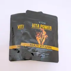 【2袋】ビタパワー VITAS（バイタス） マカ 亜鉛 マルチビタミン 120粒