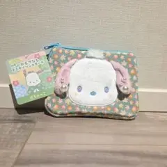 【新品・未使用】ゆめふわ ポチャッコ 小物入れ ポーチ ティッシュケース 和柄
