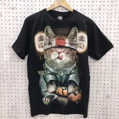 新品 Gaballo super glow ハチマキネコ 寿司 お土産 Tシャツ