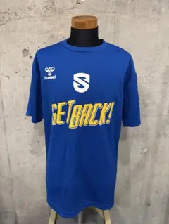 滋賀レイクスhummel GETBACK! Tシャツ 青