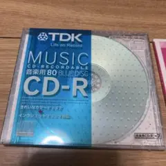 TDK 音楽用 CD-R 700MB ブルー 2枚入り