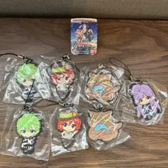 マクロスδ ラバーキーホルダー 7点セット