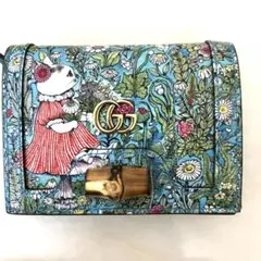 ★美品箱付き★グッチ 長財布 ヒグチユウコ シェリーライン グリーン 総柄 2025年最新】gucciヒグチユウコ長財布の人気アイテム - メルカリ