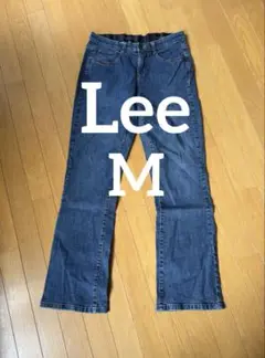 【961】Lee ストレートデニムパンツ　ブルー　M