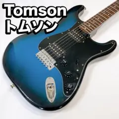 Tomson ブラック エレキギター ストラトキャスタータイプ HISTORY HST/SSH-Performance Black エレキギター ストラト