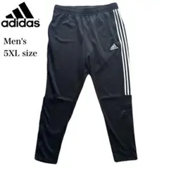 adidas アディダス トラックパンツ ジャージ メンズ 5XL ブラック