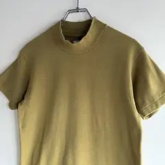 ANATOMICA アナトミカ モックネックストレッチフライスTシャツ