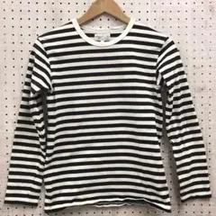 agnes b. 国産古着 フレンチカジュアル ボーダー 長袖カットソー ロンT
