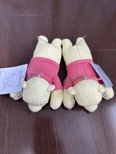 プーさん　ぬいぐるみ　肩のせ