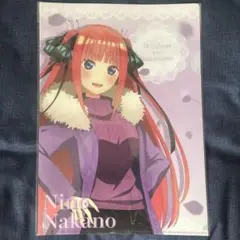 五等分の花嫁 中野二乃A4クリアファイル