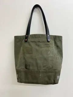 Room no.6ダッフルトートバックミリタリー再構築