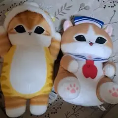 mofusand 着ぐるみにゃん　セーラーにゃん　BIGぬいぐるみ　2体