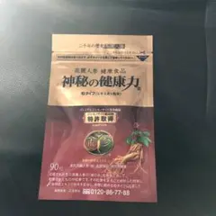金氏高麗人参 神秘の健康力 90粒
