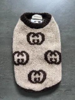 GUCCI インターロッキングG ウールブレンド ペット セーター インターロッキングG ウールブレンド ペット セーターベージュ