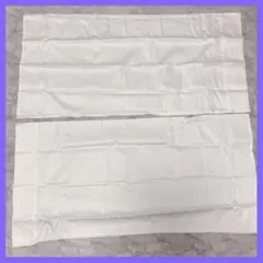 400スレッドカウントピローケース　キング、ホワイト51×102cm 2枚
