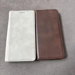 iPhone13用手帳型ケース 2色セット