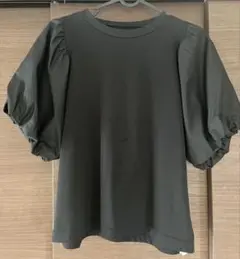 アズールバイマウジー パフスリーブTシャツ　黒　S