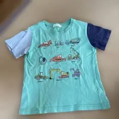 BEAMS mini 車イラスト Tシャツ 110