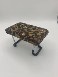らくらく椅子　花柄折りたたみ正座補助