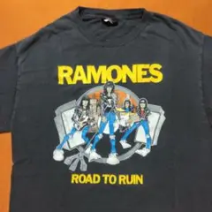 RAMONES ROAD TO RUIN Tシャツ