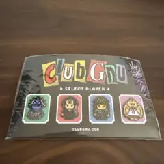 clubGNU キャラクターピンバッジセット 4個