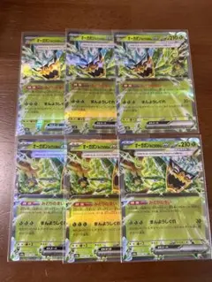 ポケモンカード　オーガポンみどりのめんex RR 6枚