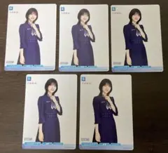 林瑠奈 乃木坂46 ビルディバイドブライト トレカ 同柄 5枚セット