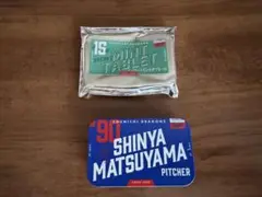 中日ドラゴンズ　ミントタブレット　松山晋也