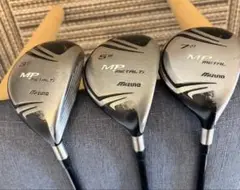 Mizuno MP Metal Ti セット　3W5W7W 純正シャフトS