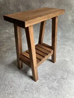 <未来工房 国産杉>　コンパクトスツール ハンドメイド サンプルサイズ