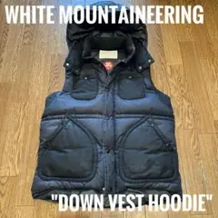 美品　ホワイトマウンテニアリング 迷彩 キルティング ベスト 2025年最新】WHITE MOUNTAINEERING ダウンベスト・キルティング