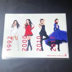 【新品・未開封】安室奈美恵 クリアファイル第2弾 ドコモ dマーケット 非売品