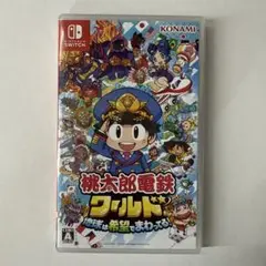 K107　Nintendo Switch 桃太郎電鉄ワールド 桃鉄