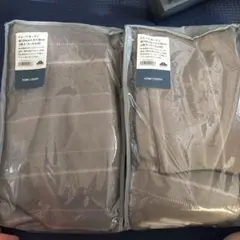 ドレープカーテン　タッセル付き　2枚入り✖️2