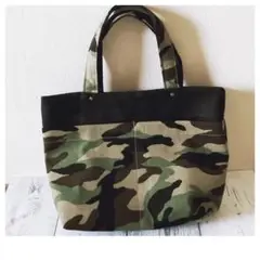 帆布のシンプルトートバッグ ミニバッグ
