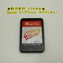D★動作良好 ソフトのみ★Switch リングフィット アドベンチャー