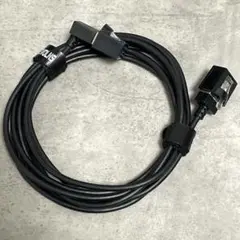 超薄型 Cat6 イーサネットケーブル L型90度下向き PS ゲーム