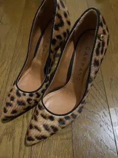 CARRANO ハラコ パンプス ハイヒール 35 レディース