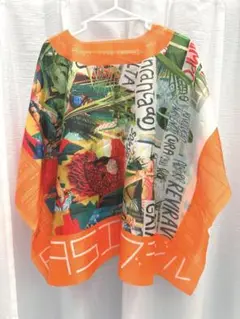 【未着用品】大阪関西万博 ブラジル館 ポンチョ パランゴレ フリーサイズ